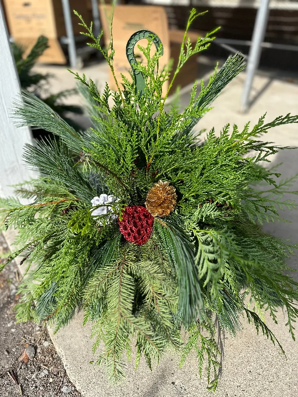 10" Hanging Basket Urn Arrangement