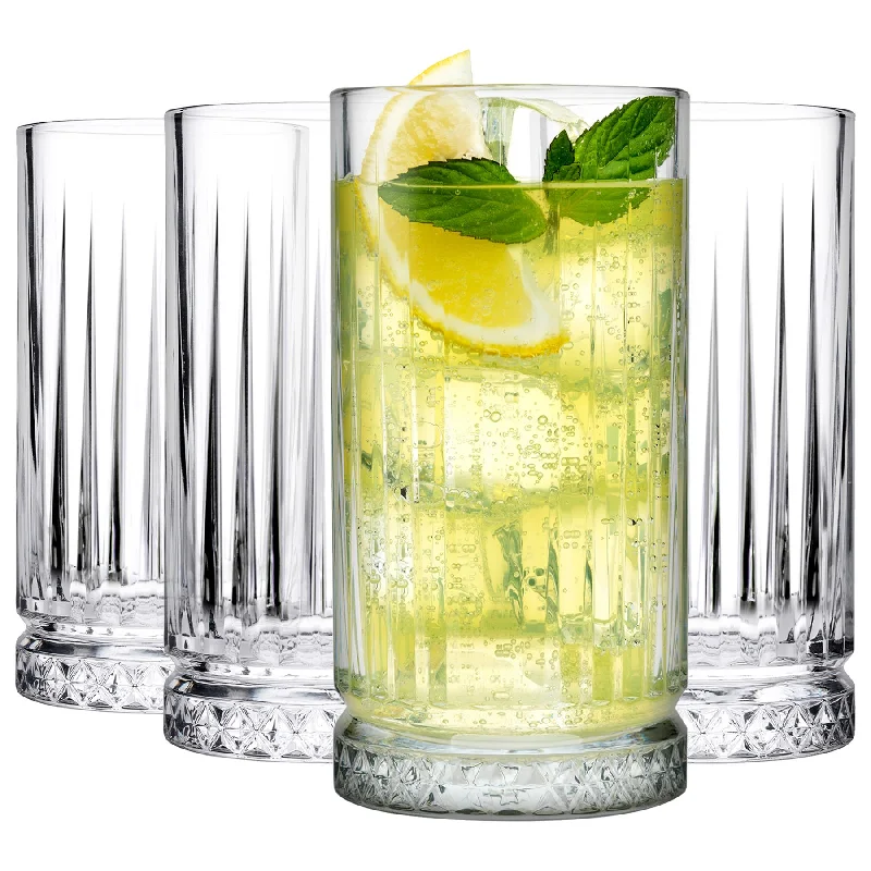 435ml Elysia Highball Glasses - Pack of Four - By Pasabahce