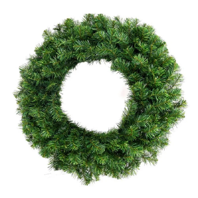 60" Norway Wreath Unlit - Green - 60