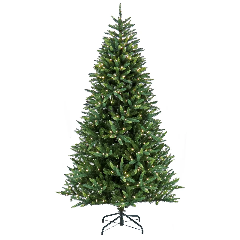 7.5 ft. Pre-Lit Spada Pine Tree with LED Lights