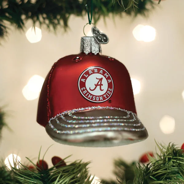 Alabama Baseball Cap Ornament