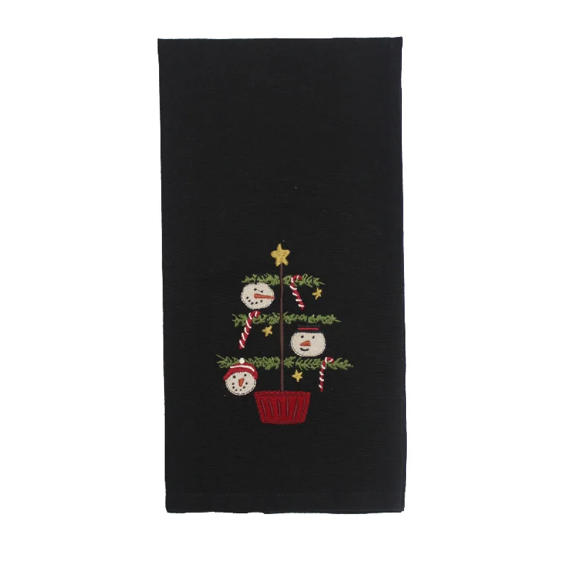 C Snowmen Fun Tree Towel ET762401