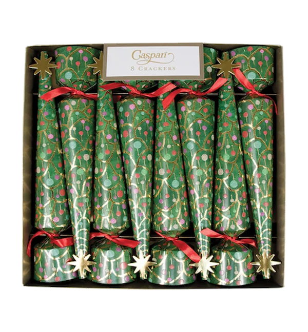 Caspari Merry And Bright Crackers Cone