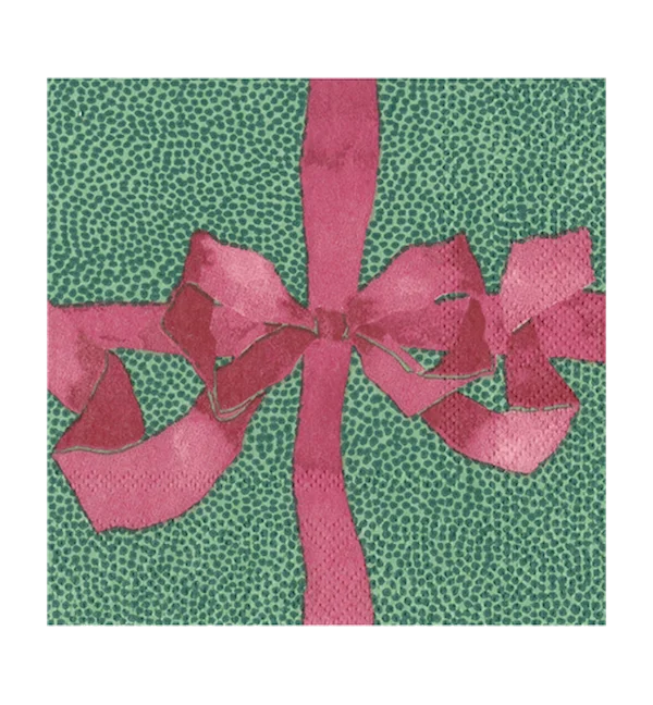 Caspari Plum Tied Napkin