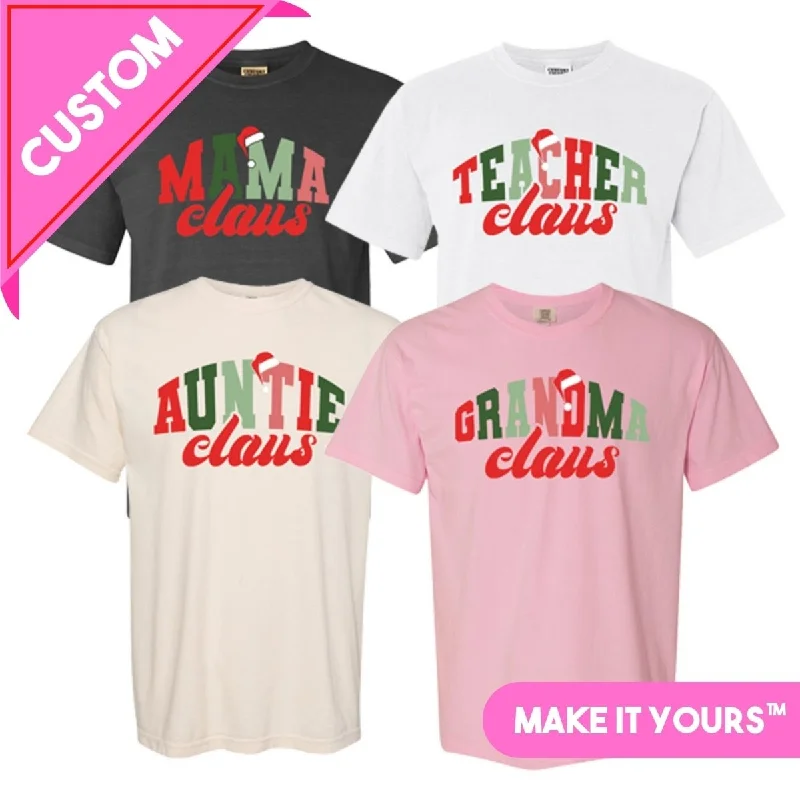 Make It Yours™ 'Choose Your Claus' T-Shirt