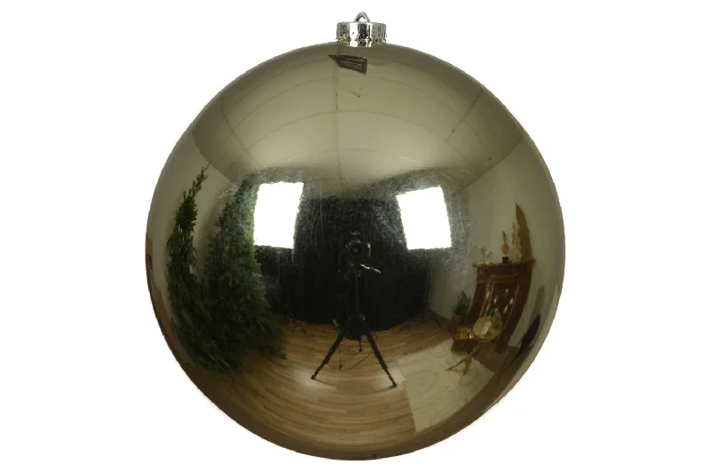 Christmas Decoration | 20cm Shatterproof Baubles | Green