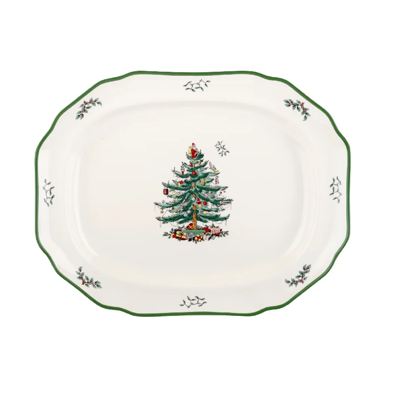 Christmas Tree Sculpted Platter