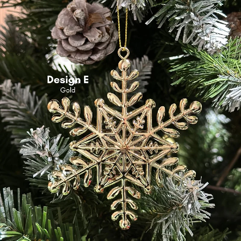 Chrome Gold Decorative Ornament (E)