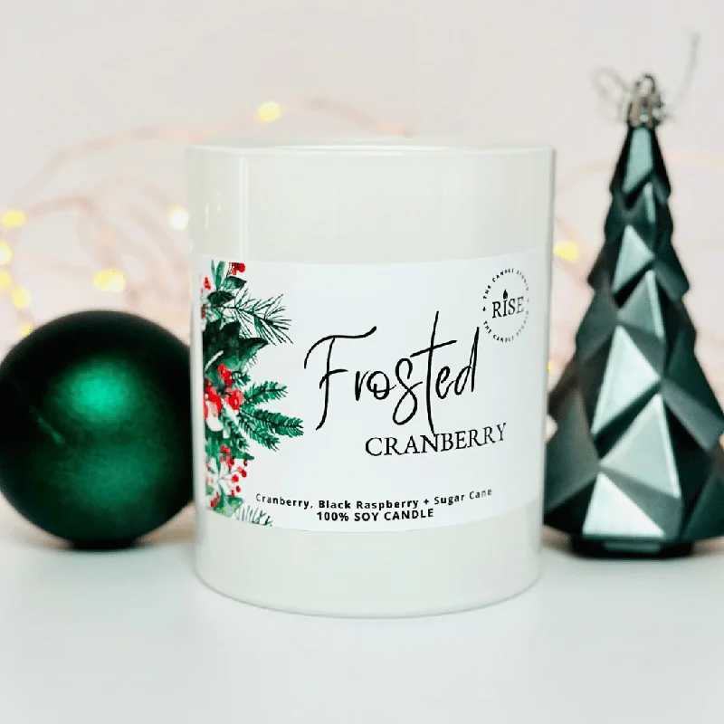 SOLD OUT Frosted Cranberry Candle