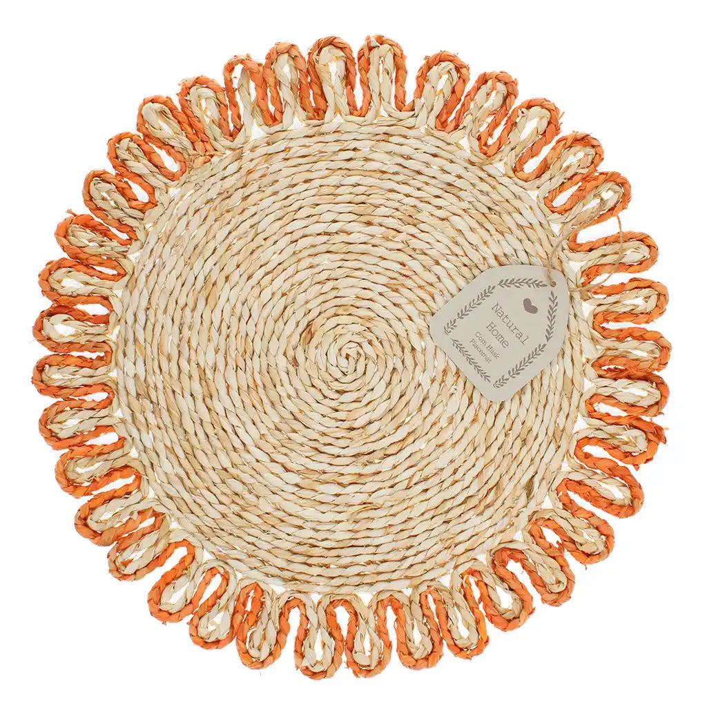 Corn Husk Orange Placemat