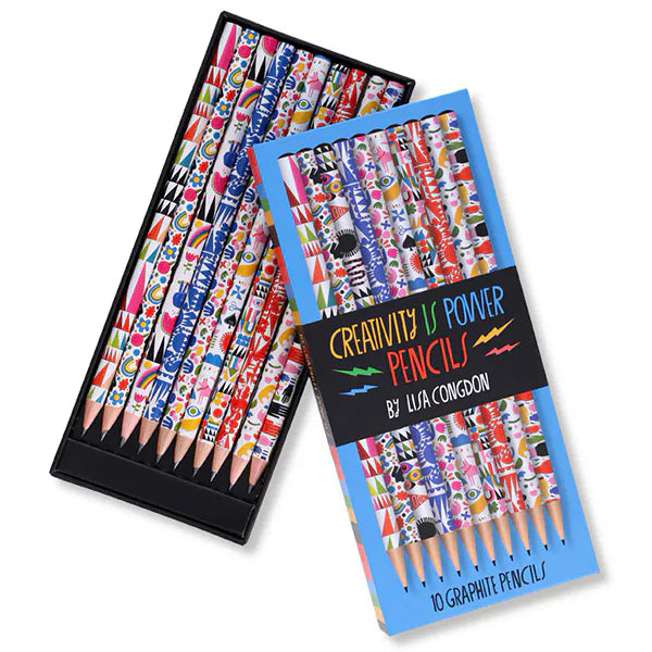 Creativity is Power Pencils Set