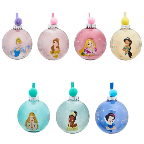 Disney Princess Set of 7 Baubles