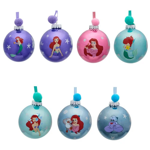 Disney The Little Mermaid Baubles (Set of 7)