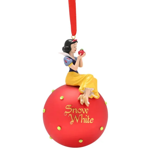 Disney Snow White Figurine Glass Bauble