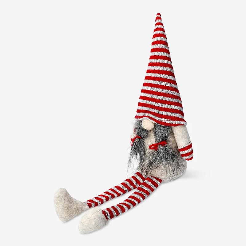 Elf girl with long legs and stripes - 40 cm