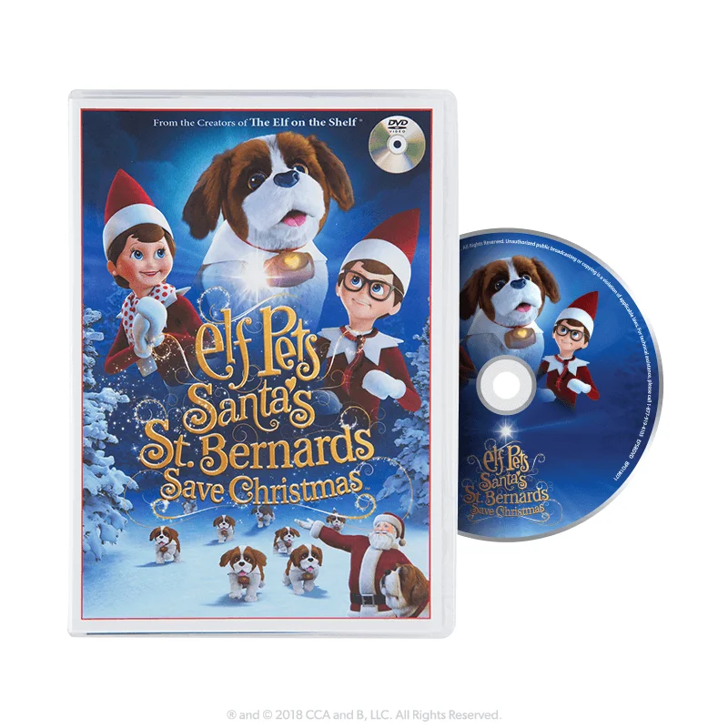 Elf Pets: <br>Santa’s St. Bernards Save Christmas DVD