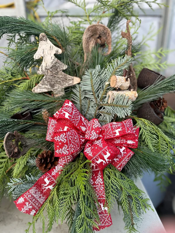 'Forest Dreams' Deluxe Winter Urn Arrangement