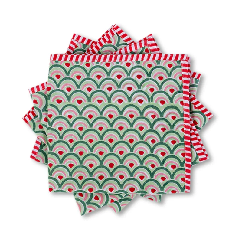 Frostine Napkins, Set of 4