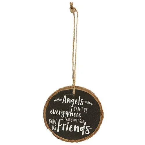 God Gave Us Friends Tree Tag