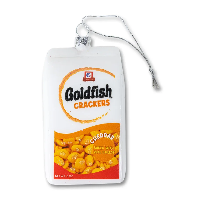 Box of Goldfish Crackers Ornament