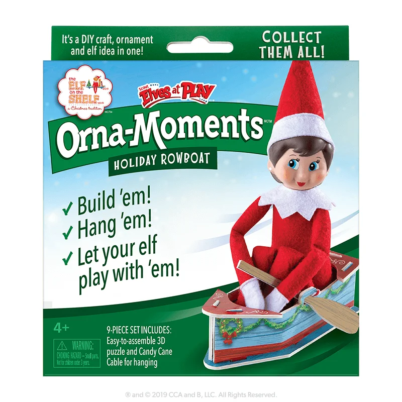 Orna-Moments® <br>Holiday Rowboat