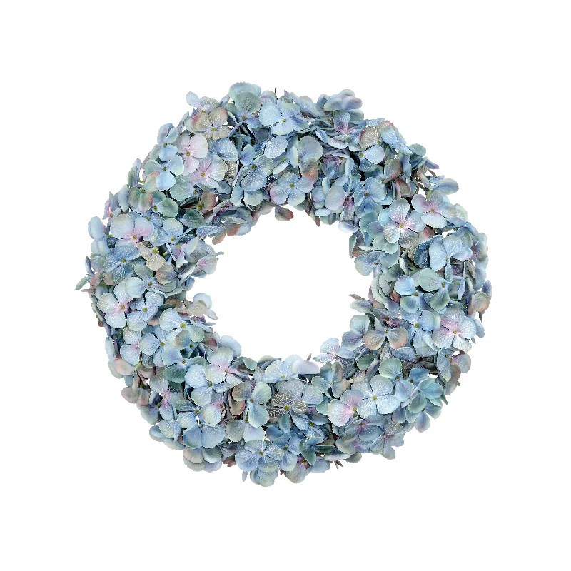 Hydrangea Petal Wreath 21"