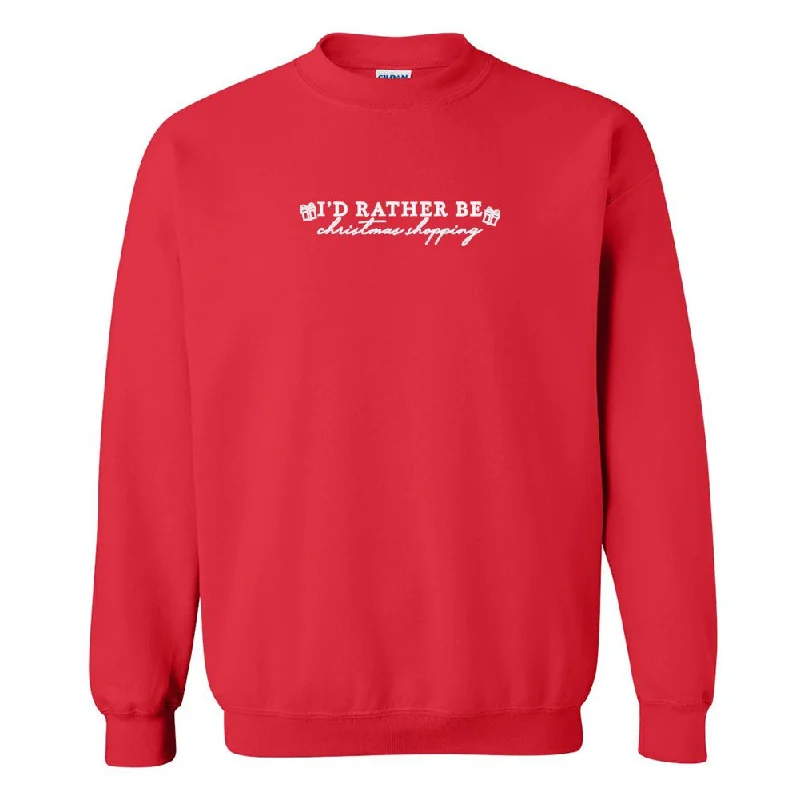 'I'd Rather Be' Christmas Edition Crewneck Sweatshirt