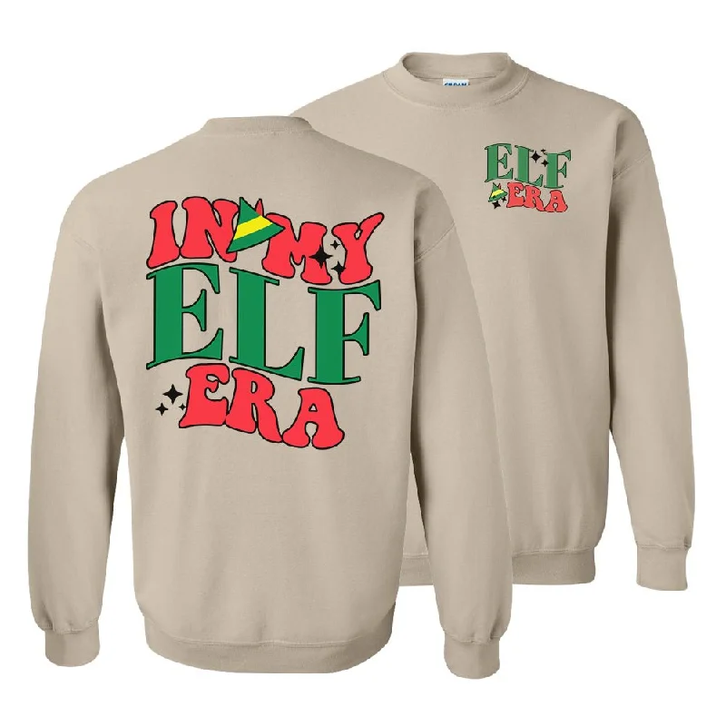 'In My Elf Era' Front & Back Crewneck Sweatshirt