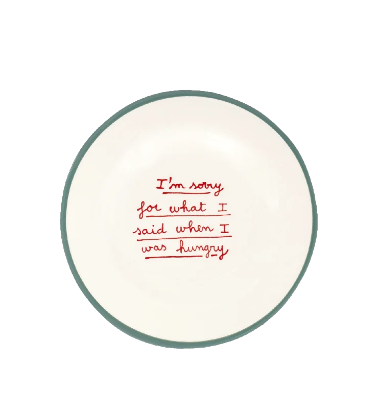 Laetitia Rouget I'm Sorry Hungry Dessert Plate