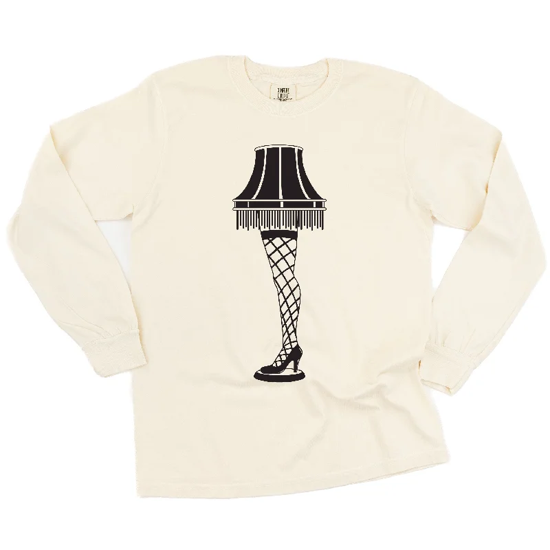 Leg Lamp - FRAGILE (f&b) - LONG SLEEVE Comfort Colors Tee