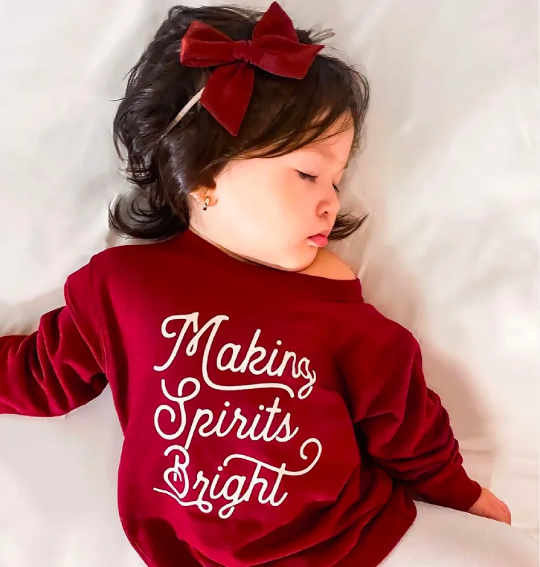 Making Spirits Bright - Child Sweater