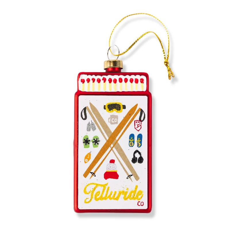 Matchbook Ornament - Telluride