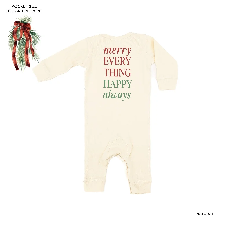 Merry Everything Happy Always (pf&b) - Baby Sleeper