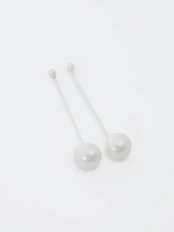 Pearl Dangle Drop Earrings