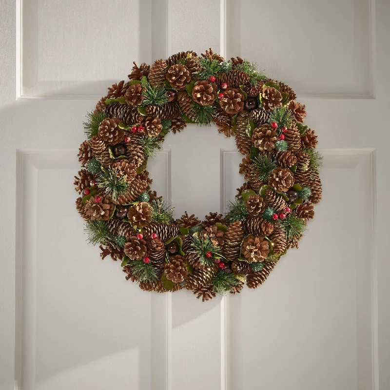 Pine Cone Wreath - As Picture Show