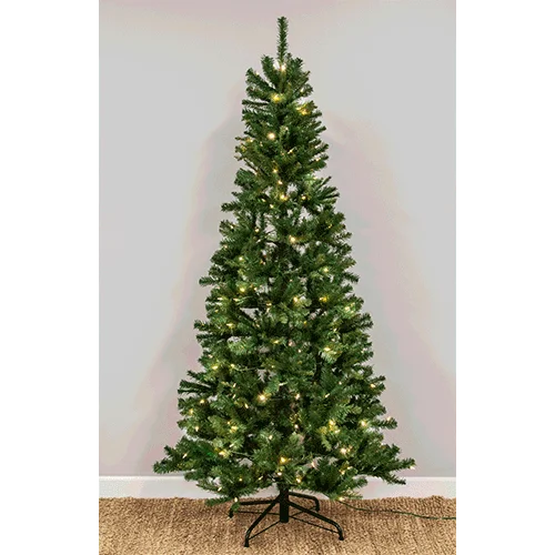 Remote Control Color Changing Ozark Pine Tree, 7 Foot