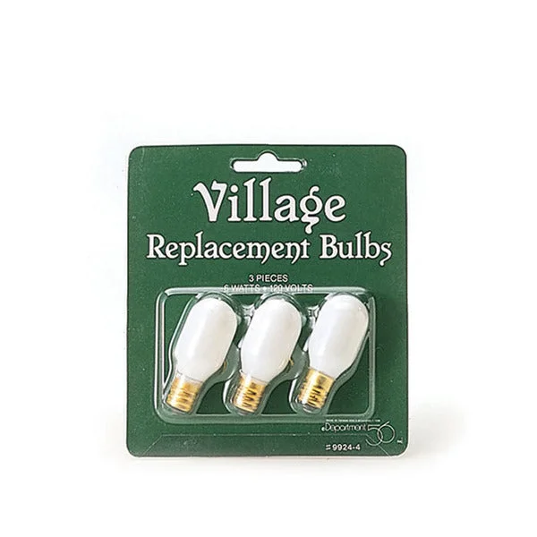 Replacement Light Bulb 120V - Set of 3