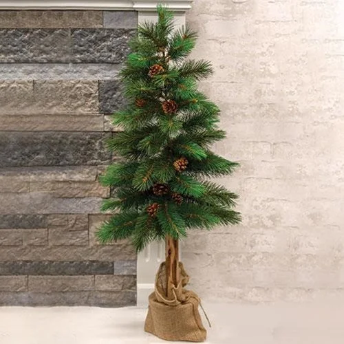 Royal Oregon Pine Tree With Burlap Base, 36"