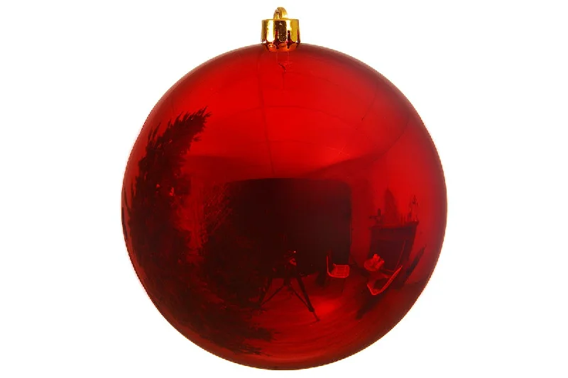 Christmas Decoration | Shatterproof Bauble | Red | 20cm