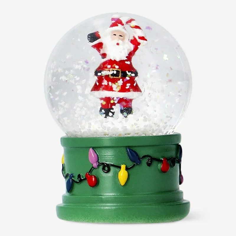 Snow globe with santa