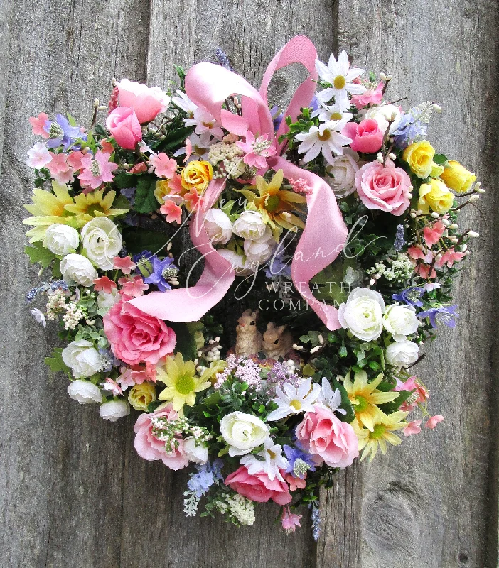 Sweetheart Bunny Wreath