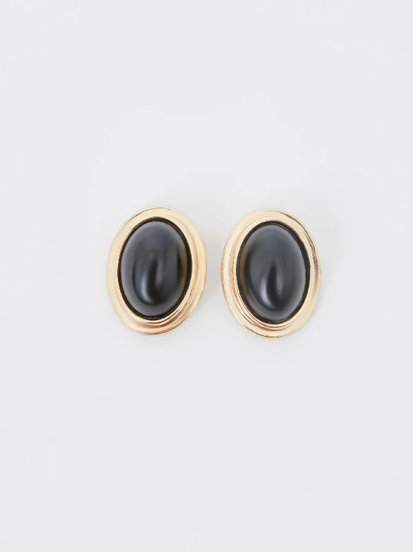 Vintage Look Oval Studs