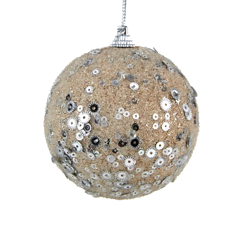 Christmas Bauble, Sequins Cratours #62- 8cm