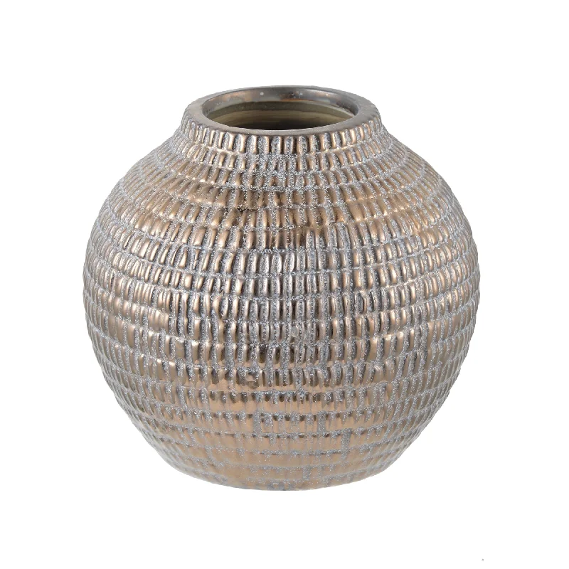 A&B Home Tribal Chic 8-inch Large Ceramic Pot