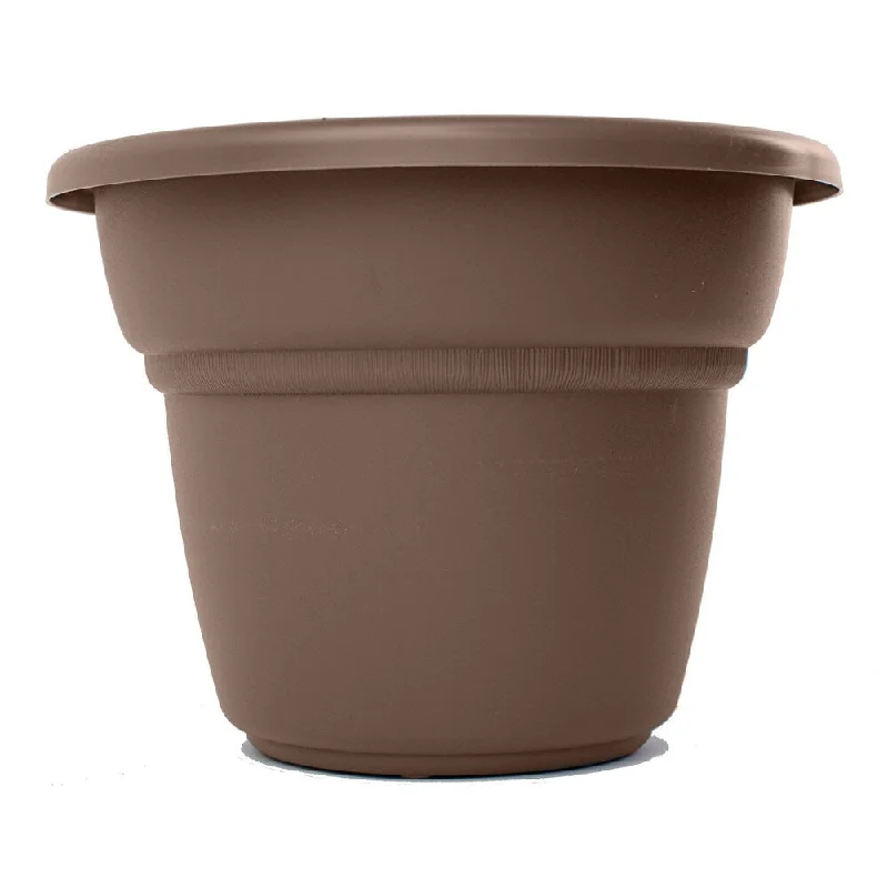 Bloem Milano 12-inch Chocolate Planter