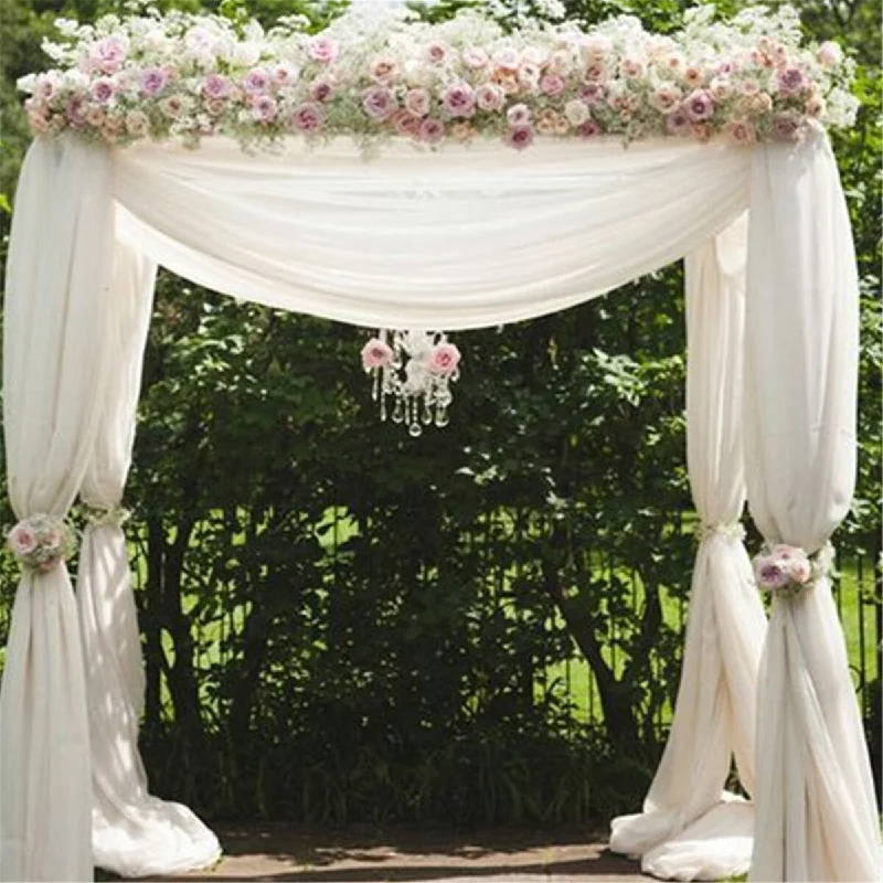 Firm Durable Wedding Backdrop Stand for Venues Decor Adjustable Height