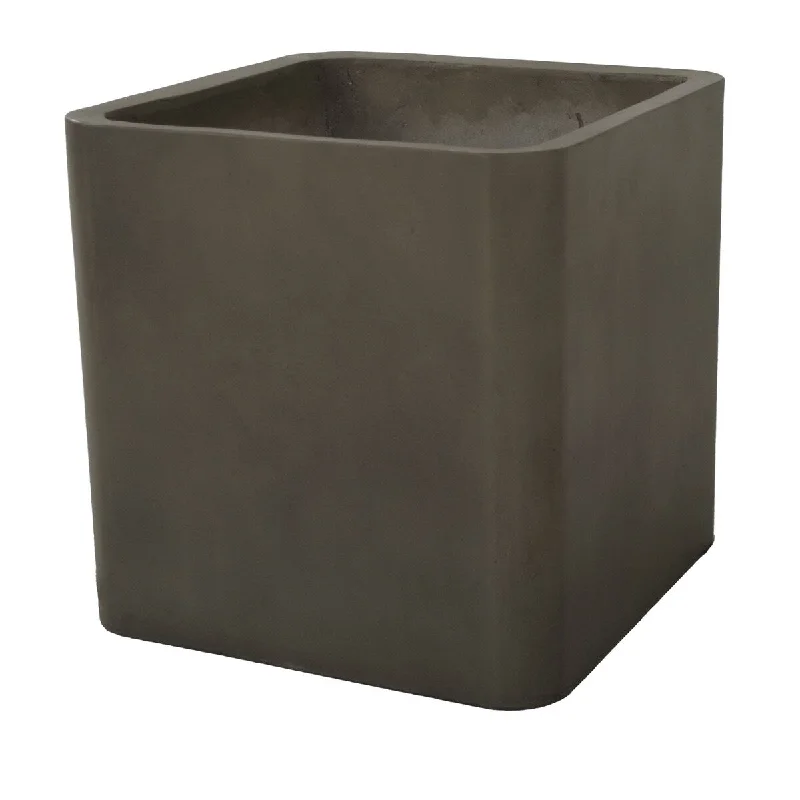 Modrest Kerens Modern Grey Concrete Planter