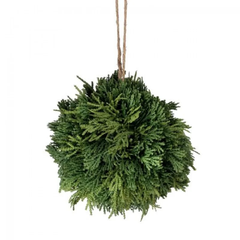 Real Touch Cedar Ball Faux Plants And Trees