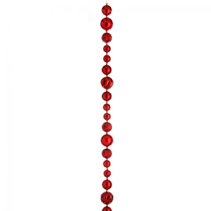 Red Mercury Ball Garland